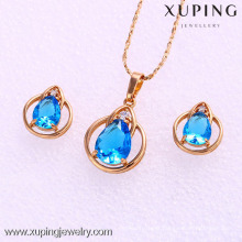 61976-Xuping Fashion Woman Jewelry Set with 18K Gold Plated